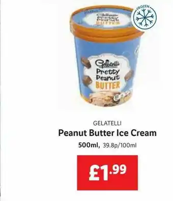 Lidl Peanut Butter Ice Cream offer