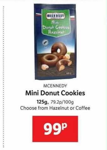 Lidl Mini Donut Cookies offer