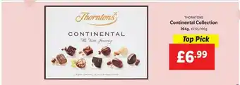 Lidl Thorntons Continental Collection offer