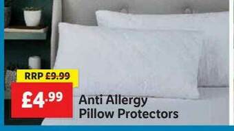 Lidl Anti Allergy Pillow Protectors offer