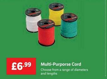 Lidl Multi Purpose Cord offer