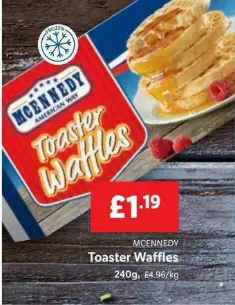 Lidl Toaster Waffles offer