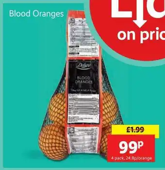 Lidl Blood Oranges offer