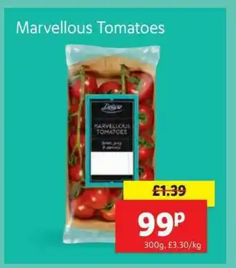 Lidl Marvellous Tomatoes offer