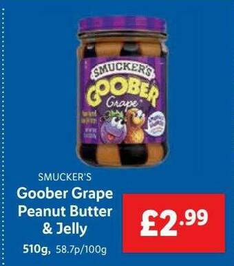 Lidl Goober Grape Peanut Butter & Jelly offer