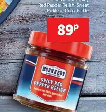 Lidl Spicy Red Pepper Relish offer