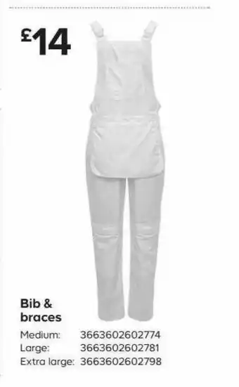 TradePoint Bib & Braces offer