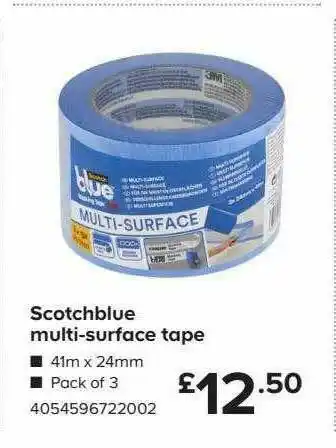 TradePoint Scotchblue Multi Surface Tape offer