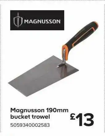 TradePoint Magnusson Bucket Trowel offer