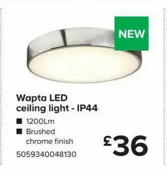 Wapta Led Ceiling Light