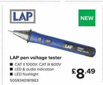 Lap Pen Voltage Tester
