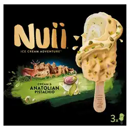Iceland Nuii Cream & Anatolian Pistachio 3 x 270ml offer