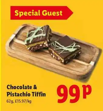 Chocolate & Pistachio Tiffin