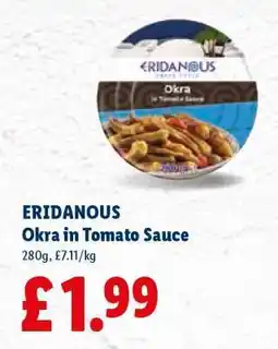 Lidl ERIDANOUS Okra in Tomato Sauce offer