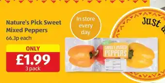 Nature’s Pick Sweet Mixed Peppers