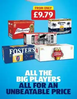 Aldi Beer Packs offer