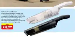 Aldi Portable Vacuum Cleaner offer