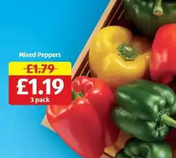 Aldi Mixed Peppers offer