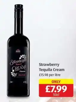 Aldi Strawberry Tequila Cream offer