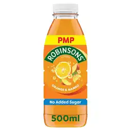Iceland Robinsons Ready To Drink Orange & Mango Drink Bottle PMP 500ml offer