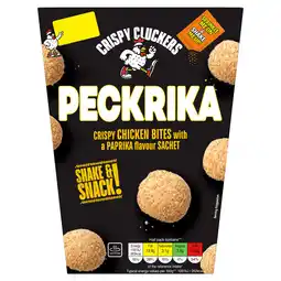 Iceland Crispy Cluckers - Paprika flavoured Chicken Bites 300g offer