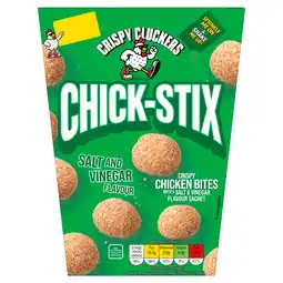 Iceland Crispy Cluckers - Salt & Vinegar flavoured Chicken Bites 300g offer