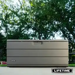 Costco Lifetime 643 Litre (170 Gallon) Outdoor Storage Deck Box - Model 60508U offer