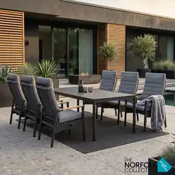 Costco Norfolk Leisure Sterling 7 Piece Rope Dining Set offer