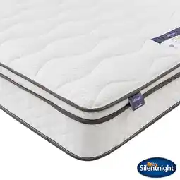 Costco Silentnight 1200 Pocket Memory Cushion Top Mattress in 4 Sizes offer