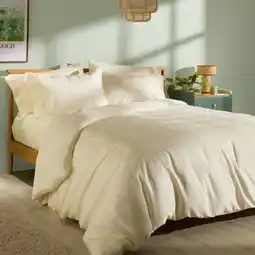 Costco Panda Signature+ Bamboo Lyocell 320 Thread Count Cream Bedding Set, in 4 Sizes offer