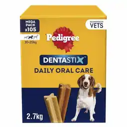 Costco Pedigree Dentastix Dental Chews, 105 Pack offer