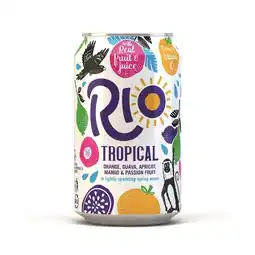 Costco Rio Tropical Plain Pack Cans, 24 x 330ml offer