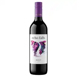 Iceland Echo Falls Merlot Red Wine 75cl offer