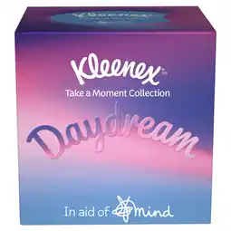 Iceland Kleenex Supporting Mind - Single Cube Tissue Box offer