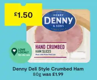 SuperValu Denny Deli Style Crumbed Ham offer