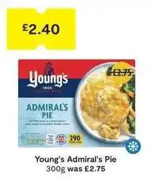 SuperValu Young's Admiral's Pie offer