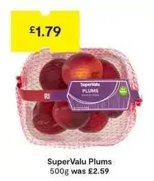 SuperValu SuperValu Plums offer