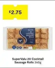 SuperValu SuperValu 20 Cocktail Sausage Rolls offer