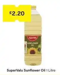 SuperValu SuperValu Sunflower Oil offer