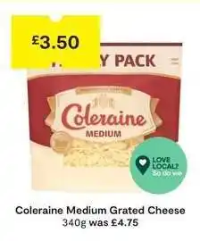 SuperValu Coleraine Medium Grated Cheese offer