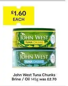 SuperValu John West Tuna Chunks offer