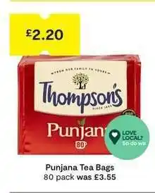 SuperValu Punjana Tea Bags offer