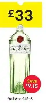 SuperValu Tanqueray No. Ten offer