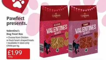 Aldi Valentine's Dog Treat Box offer