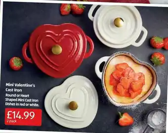 Aldi Mini Valentine's Cast Iron offer