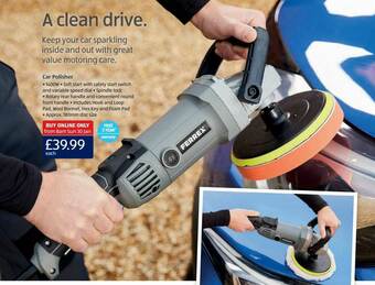 Aldi Car Polisher offer