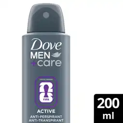 Iceland Dove Men+Care FIFA Limited Collection Active Anti-Perspirant Aerosol 200 ml offer