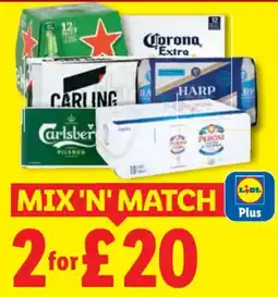 Lidl Mix 'n' Match Beer offer