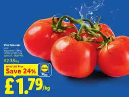 Lidl Vine Tomatoes offer