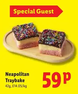 Lidl Neapolitan Traybake offer